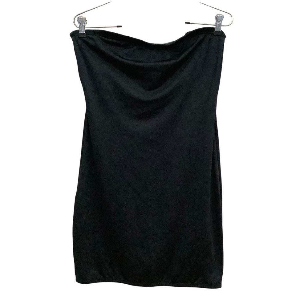 Intimates Lane Bryant Black Strapless Dress Slip Stretchy 18/20‎